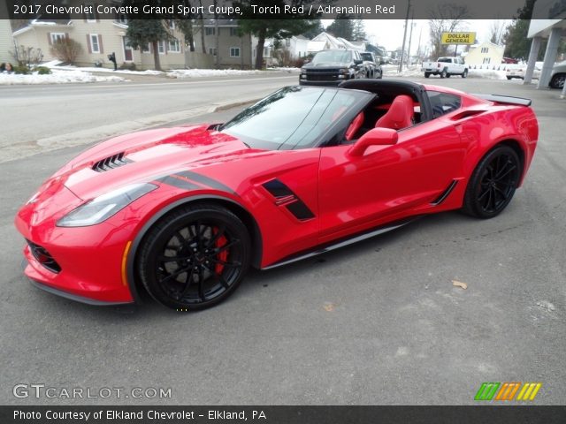 2017 Chevrolet Corvette Grand Sport Coupe in Torch Red