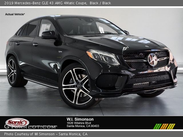 2019 Mercedes-Benz GLE 43 AMG 4Matic Coupe in Black