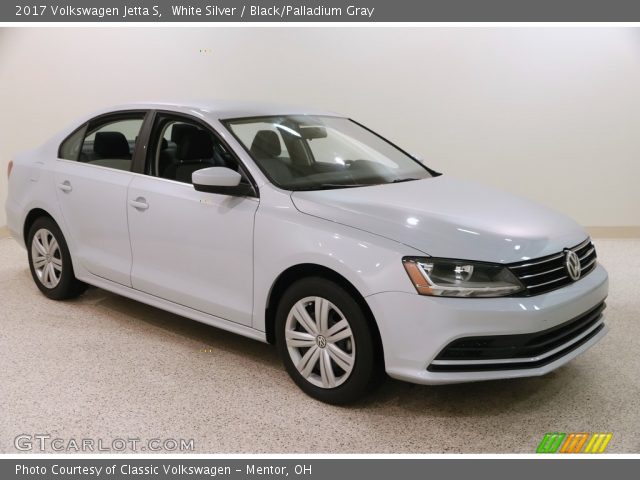 2017 Volkswagen Jetta S in White Silver