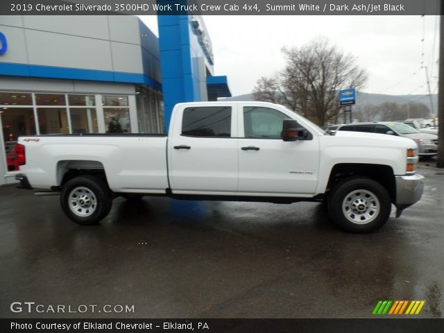 2019 Chevrolet Silverado 3500HD Work Truck Crew Cab 4x4 in Summit White