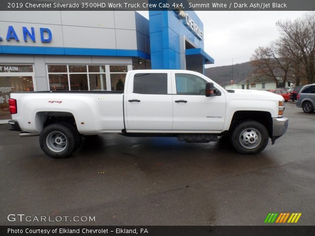 2019 Chevrolet Silverado 3500HD Work Truck Crew Cab 4x4 in Summit White