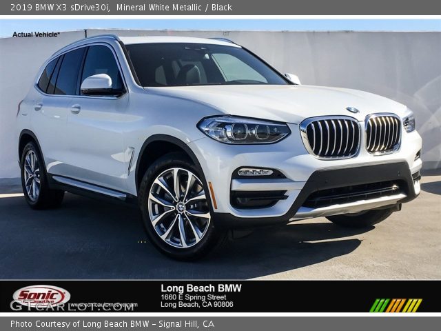 2019 BMW X3 sDrive30i in Mineral White Metallic