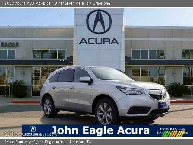 2017 Acura MDX Advance in Lunar Silver Metallic