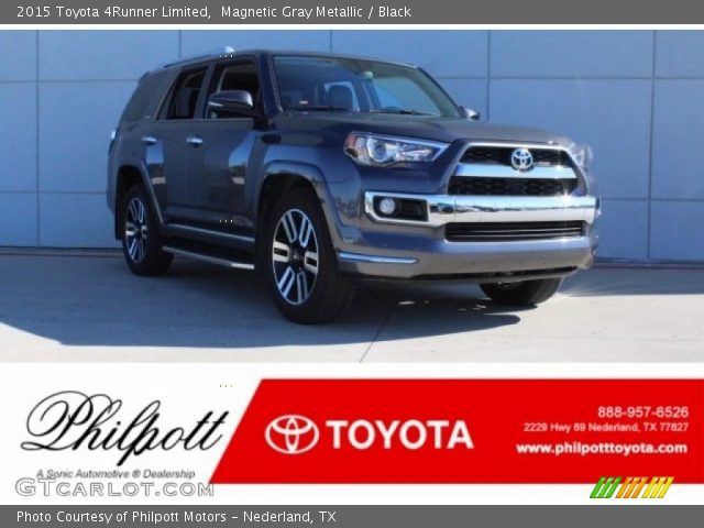 2015 Toyota 4Runner Limited in Magnetic Gray Metallic