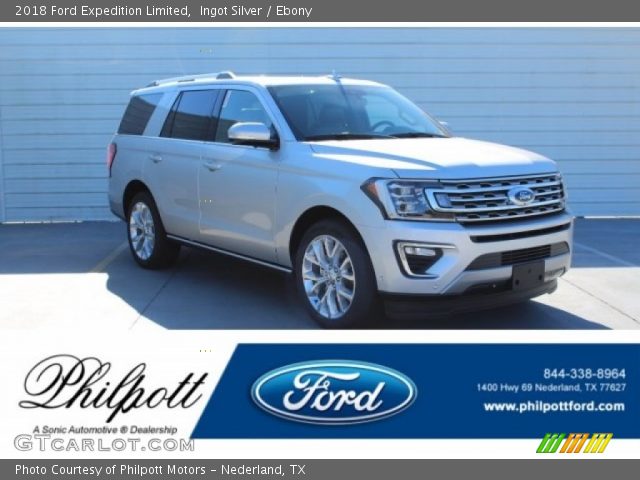 2018 Ford Expedition Limited in Ingot Silver