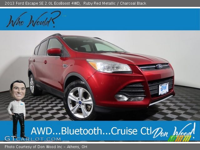 2013 Ford Escape SE 2.0L EcoBoost 4WD in Ruby Red Metallic