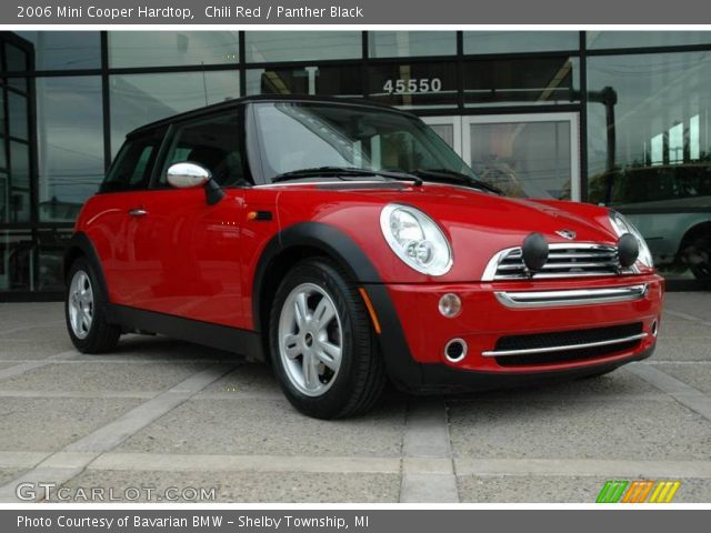 2006 Mini Cooper Hardtop in Chili Red