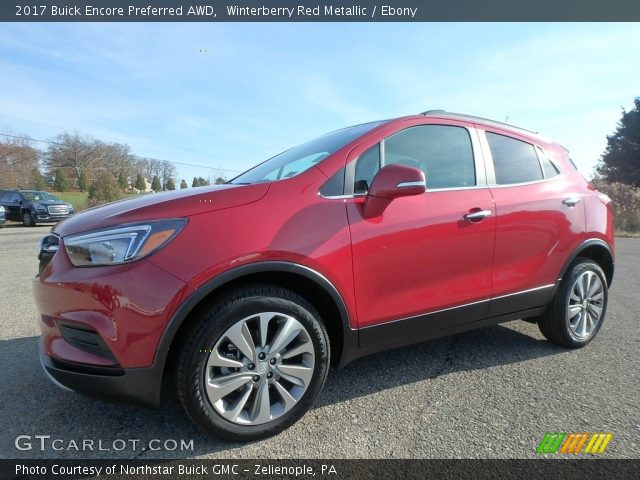 2017 Buick Encore Preferred AWD in Winterberry Red Metallic