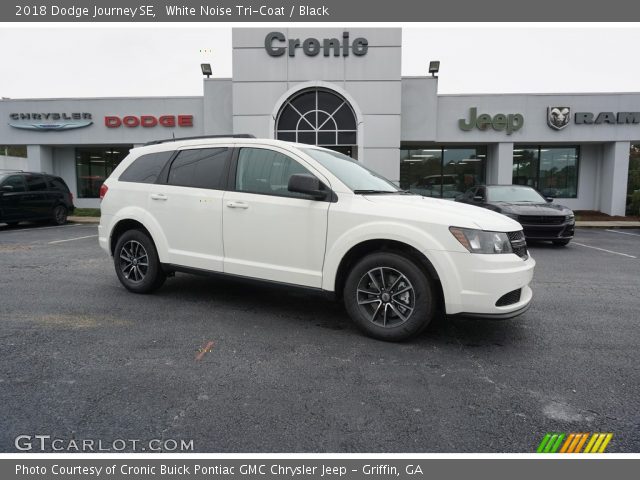 2018 Dodge Journey SE in White Noise Tri-Coat