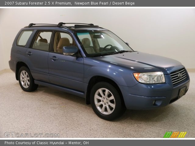 2007 Subaru Forester 2.5 X Premium in Newport Blue Pearl
