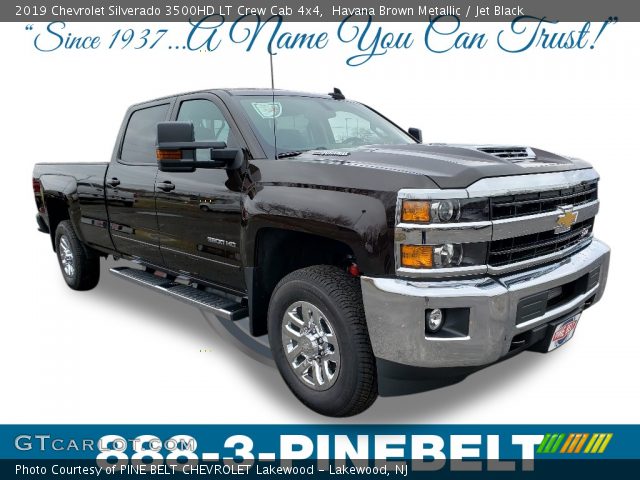 2019 Chevrolet Silverado 3500HD LT Crew Cab 4x4 in Havana Brown Metallic