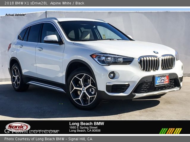 2018 BMW X1 sDrive28i in Alpine White