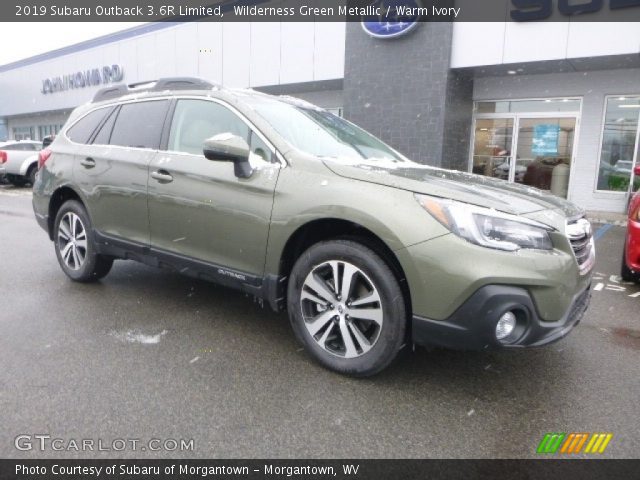 2019 Subaru Outback 3.6R Limited in Wilderness Green Metallic