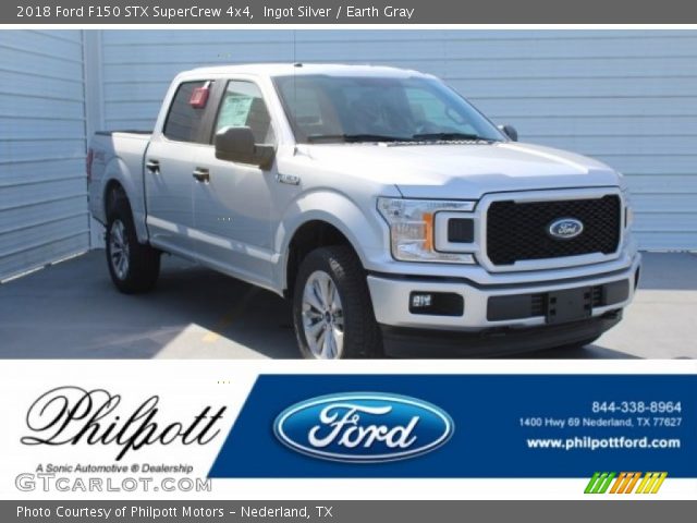 2018 Ford F150 STX SuperCrew 4x4 in Ingot Silver