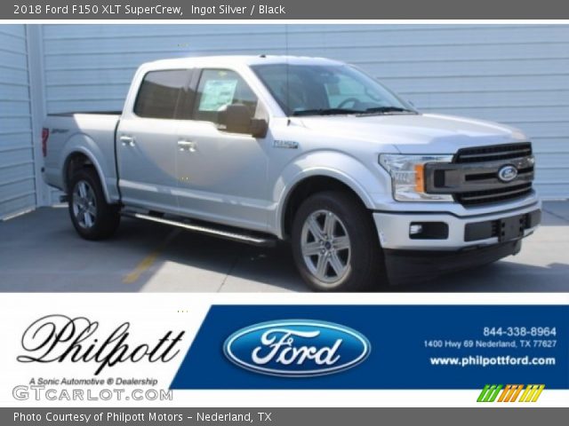 2018 Ford F150 XLT SuperCrew in Ingot Silver