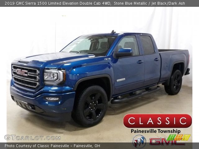 2019 GMC Sierra 1500 Limited Elevation Double Cab 4WD in Stone Blue Metallic