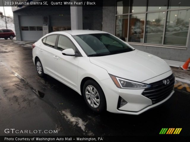 2019 Hyundai Elantra SE in Quartz White Pearl