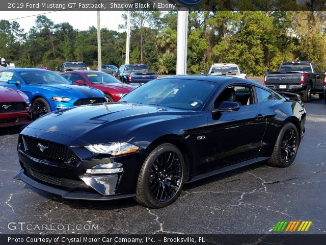 2019 Ford Mustang GT Fastback in Shadow Black