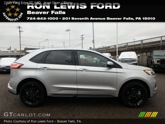 2019 Ford Edge ST AWD in Ingot Silver