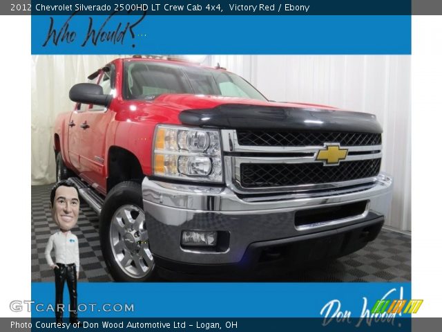 2012 Chevrolet Silverado 2500HD LT Crew Cab 4x4 in Victory Red