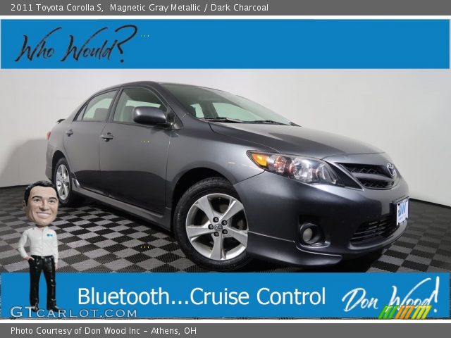 2011 Toyota Corolla S in Magnetic Gray Metallic