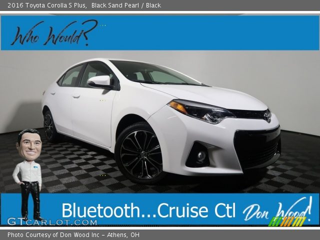 2016 Toyota Corolla S Plus in Black Sand Pearl