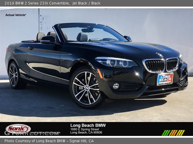 2019 BMW 2 Series 230i Convertible in Jet Black