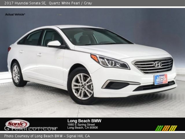 2017 Hyundai Sonata SE in Quartz White Pearl