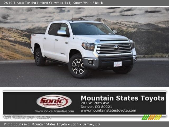 2019 Toyota Tundra Limited CrewMax 4x4 in Super White