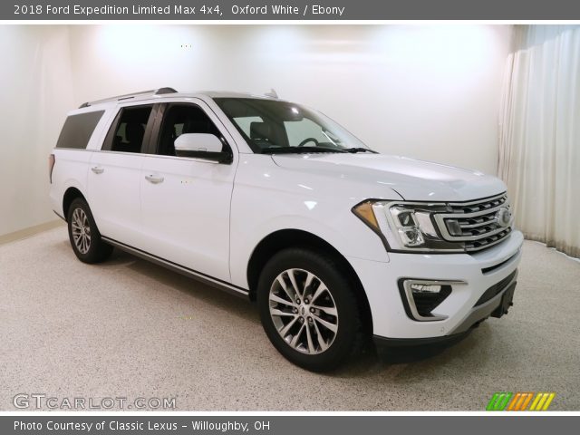 2018 Ford Expedition Limited Max 4x4 in Oxford White