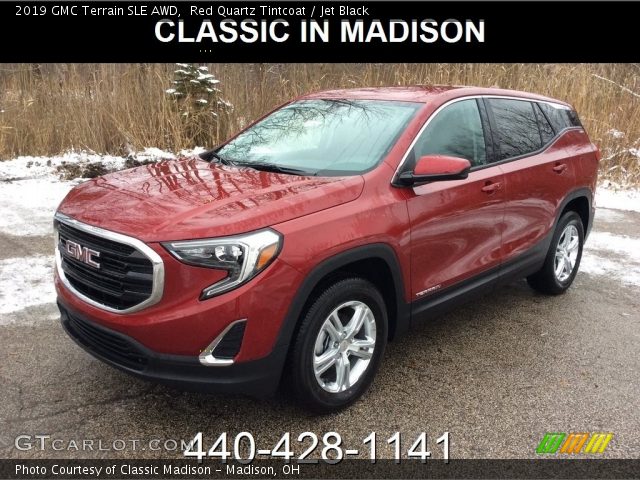 2019 GMC Terrain SLE AWD in Red Quartz Tintcoat