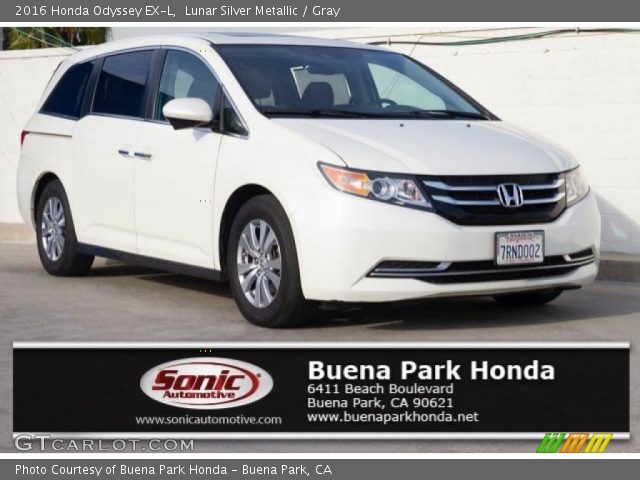 2016 Honda Odyssey EX-L in Lunar Silver Metallic