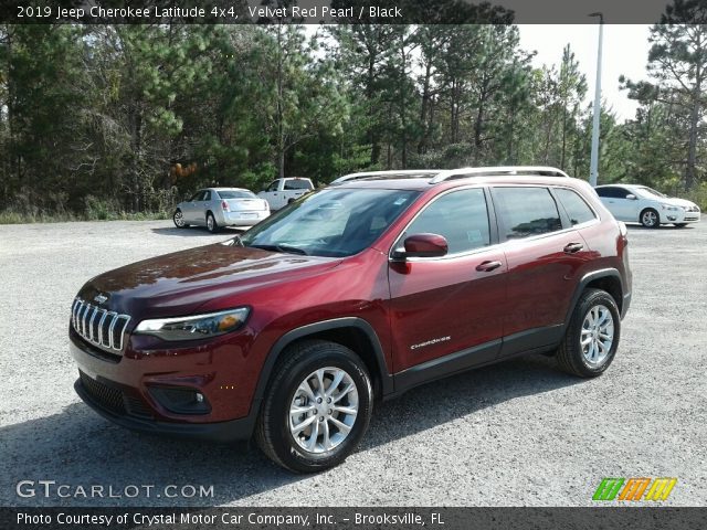 2019 Jeep Cherokee Latitude 4x4 in Velvet Red Pearl