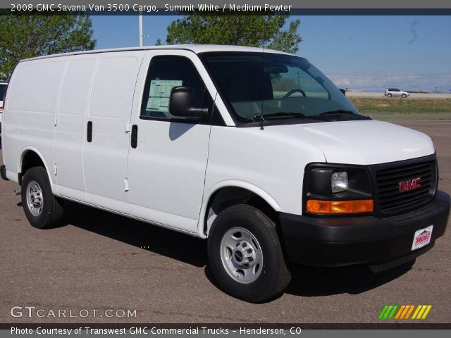 2008 GMC Savana Van 3500 Cargo in Summit White