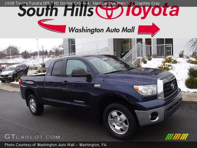 2008 Toyota Tundra SR5 TRD Double Cab 4x4 in Nautical Blue Metallic