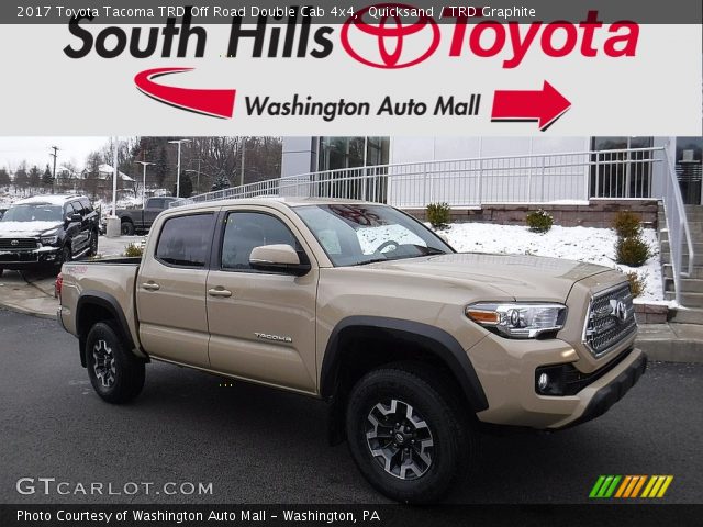 2017 Toyota Tacoma TRD Off Road Double Cab 4x4 in Quicksand