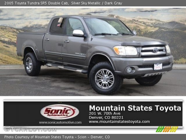 2005 Toyota Tundra SR5 Double Cab in Silver Sky Metallic