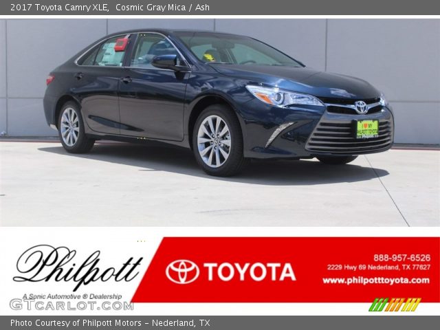2017 Toyota Camry XLE in Cosmic Gray Mica