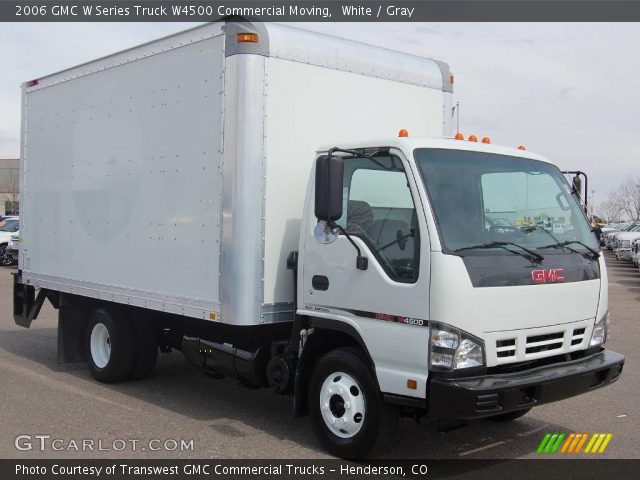 2006 GMC W Series Truck W4500 Commercial Moving in White