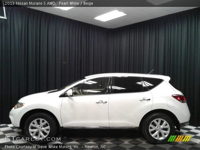 2013 Nissan Murano S AWD in Pearl White