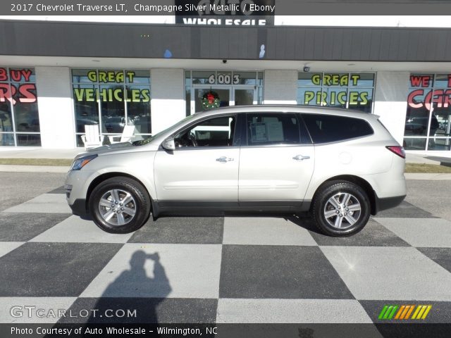 2017 Chevrolet Traverse LT in Champagne Silver Metallic