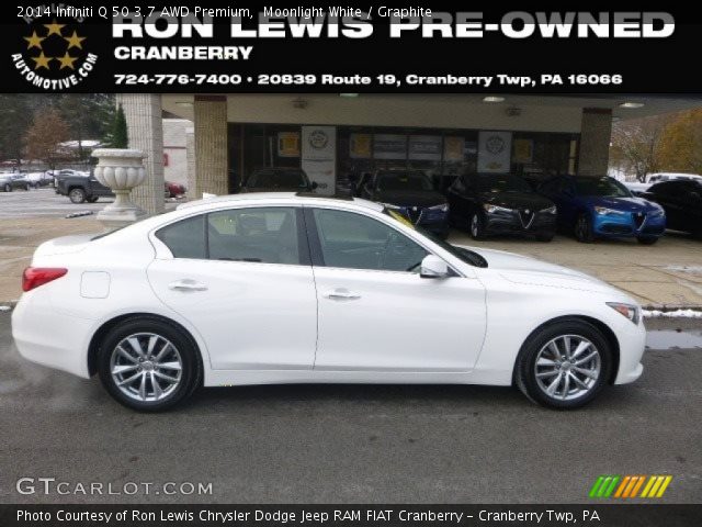 2014 Infiniti Q 50 3.7 AWD Premium in Moonlight White