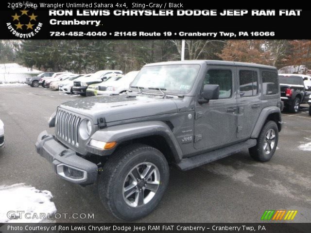 2019 Jeep Wrangler Unlimited Sahara 4x4 in Sting-Gray
