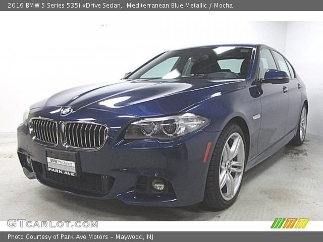 2016 BMW 5 Series 535i xDrive Sedan in Mediterranean Blue Metallic