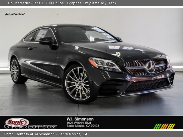 2019 Mercedes-Benz C 300 Coupe in Graphite Grey Metallic