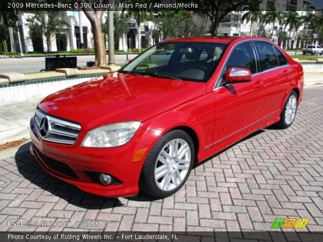 2009 Mercedes-Benz C 300 Luxury in Mars Red