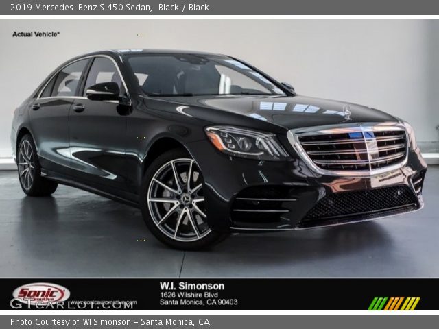 2019 Mercedes-Benz S 450 Sedan in Black