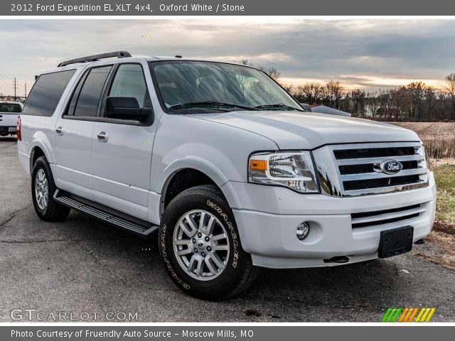 2012 Ford Expedition EL XLT 4x4 in Oxford White
