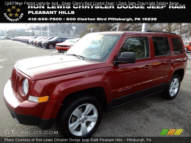 2012 Jeep Patriot Latitude 4x4 in Deep Cherry Red Crystal Pearl