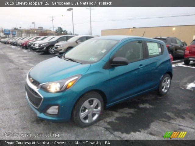2019 Chevrolet Spark LS in Caribbean Blue Metallic